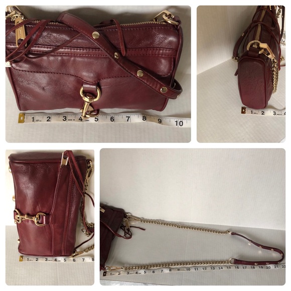 REBECCA MINKOFF Mini Mac Leather Crossbody Bag/Preowned - Picture 15 of 17